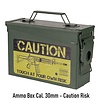Fosco Industries Ammo Box Cal. 30mm - Caution Risk