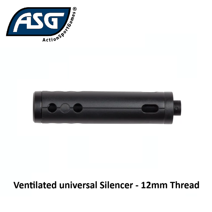 ASG Ventilated universal Silencer - 12mm Thread
