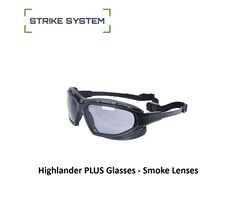 Strike System Highlander Plus+ Glasses - Smoke Lenses