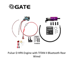 Gate Pulsar D HPA Engine with TITAN II Bluetooth Rear Wired