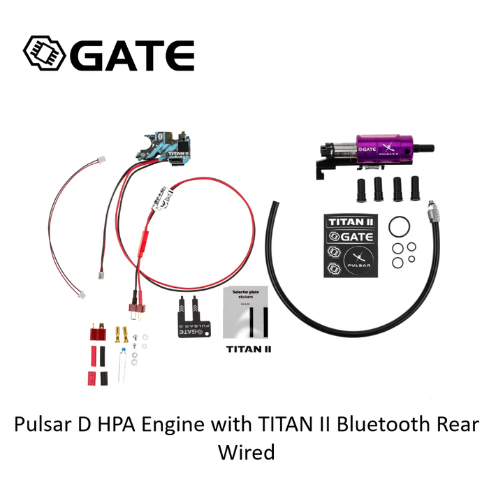 Gate Pulsar D HPA Engine with TITAN II Bluetooth Rear Wired