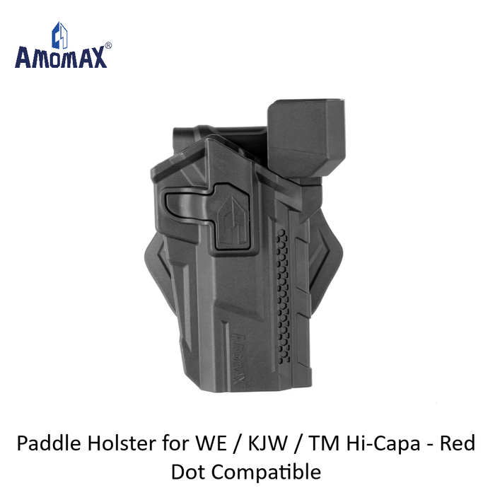Amomax Paddle Holster for WE / KJW / TM Hi-Capa - Red Dot Compatible