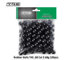 T4E Rubber Balls T4E .68 Cal 2.68g 100pcs