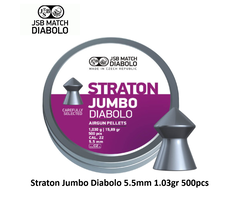 JSB Straton Jumbo Diabolo 5.5mm 1.03gr 500pcs