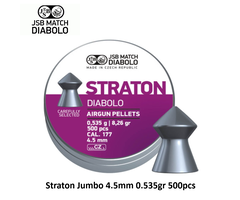 JSB Straton Jumbo 4.5mm 0.535gr 500pcs