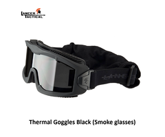 Lancer Tactical Thermal Goggles Black (Smoke glasses)