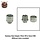 Stainless Steel Adapter (11mm CW to 14mm CCW)