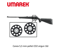 UMAREX Canex 5,5 mm pellet CO2 airgun 16J