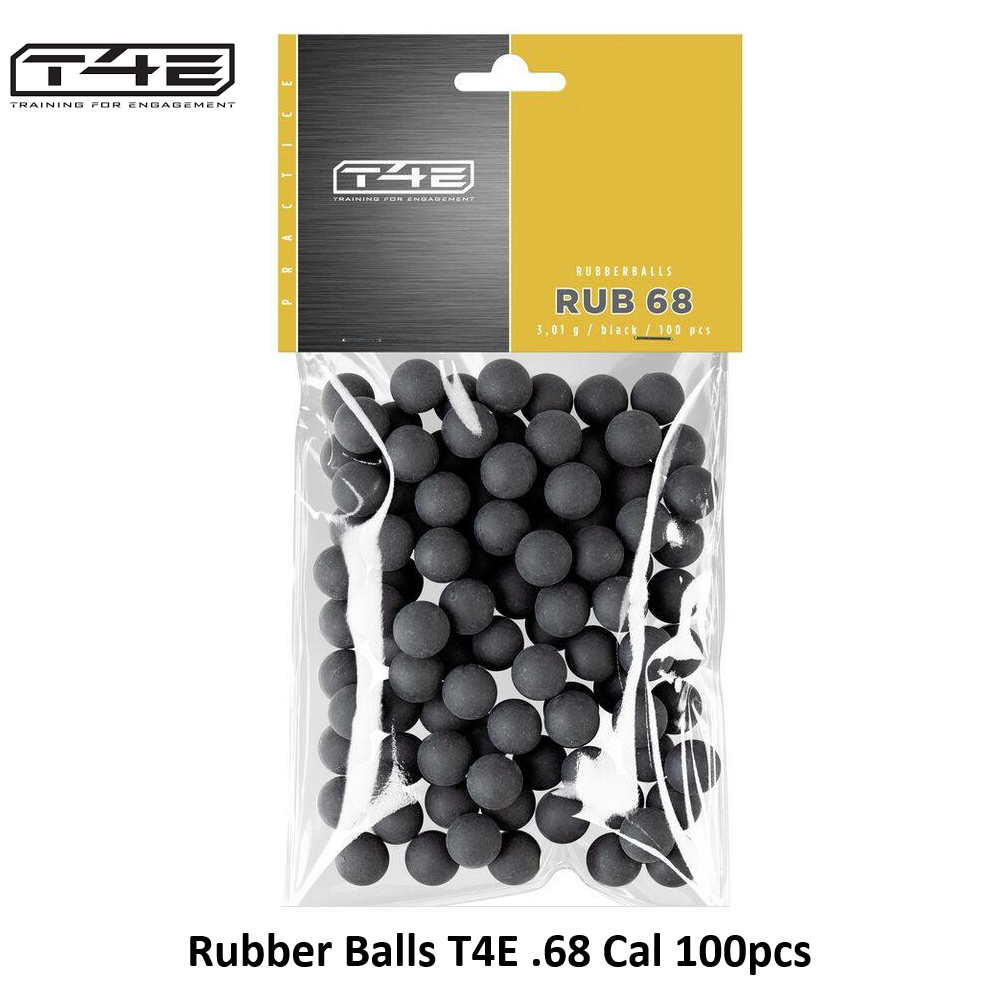 UMAREX Rubber Balls .68 Cal T4E 3.01g 100pcs