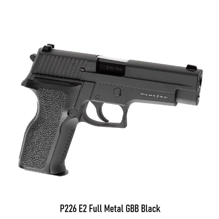 WE (Wei Tech) P226 E2 Full Metal GBB Black