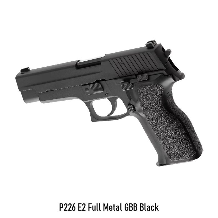 WE (Wei Tech) P226 E2 Full Metal GBB Black