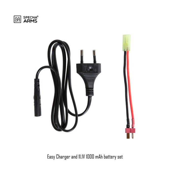 Specna Arms Easy Charger and 11.1V 1000 mAh battery set