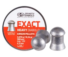 JSB Exact Heavy Pellets 4.52mm 10.34grain (500pcs)