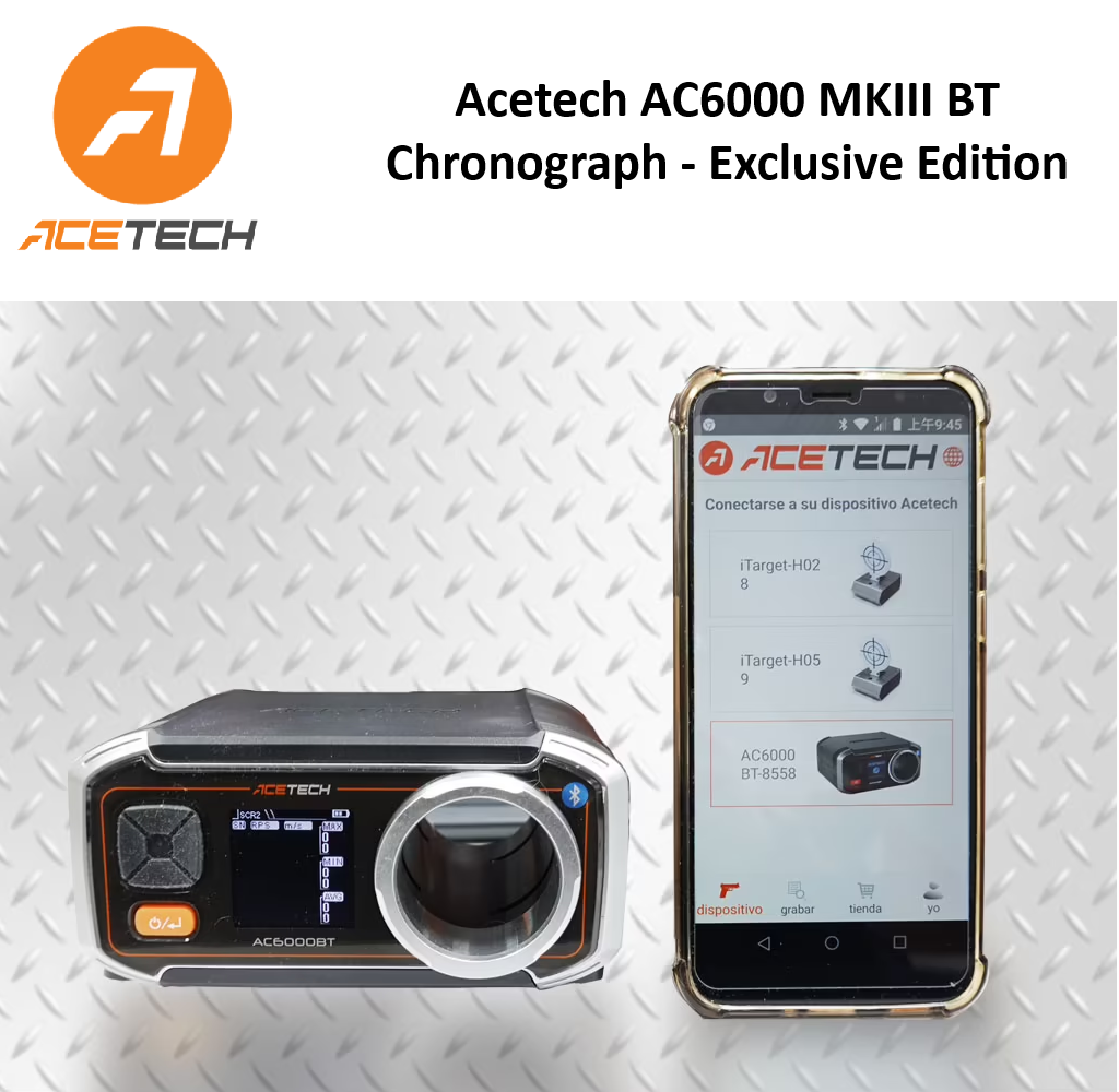 ACETECH Acetech AC6000 MKIII BT Chronograph - Exclusive Edition