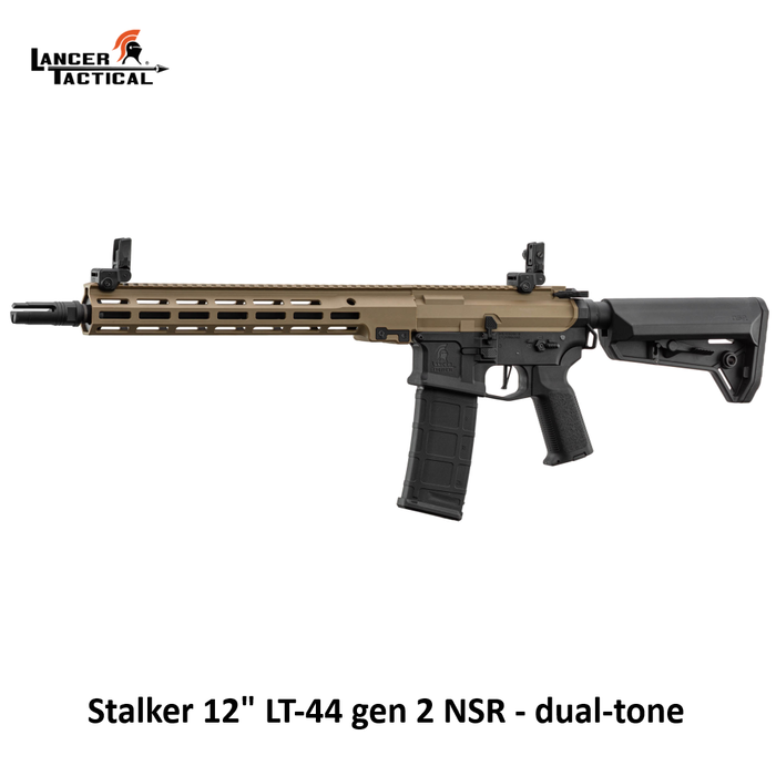 Lancer Tactical Stalker 12" LT-44 gen 2 NSR - dual-tone