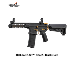 Lancer Tactical Hellion LT-32 7" Gen 2 - Black-Gold