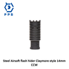 pps Steel Airsoft flash hider Claymore style 14mm CCW