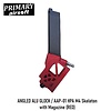 Primary Airsoft ANGLED ALU GLOCK / AAP-01 HPA M4 Skeleton with Magazine (RED)