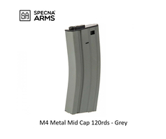 Specna Arms M4 Metal Mid Cap 120rds - Grey