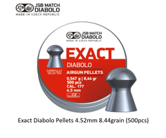 JSB Exact Diabolo Pellets 4.52mm 8.44grain (500pcs)
