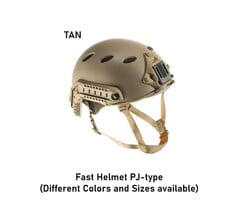 FMA FAST Helmet PJ TAN