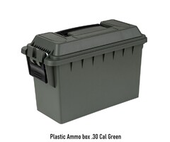 Fosco Industries Plastic Ammo box .30 Cal Green