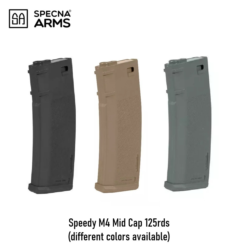 Specna Arms Speedy M4 Mid Cap 125rds