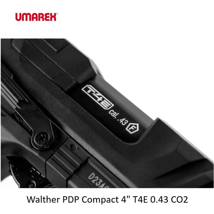 Walther T4E PDP Compact 4“ .43 cal