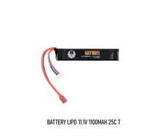 Duel Code BATTERY LIPO 11.1V 1100MAH 25C T