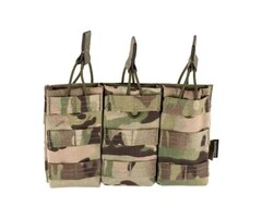 INVADER GEAR 5.56 Triple Direct Action Mag Pouch Multicam