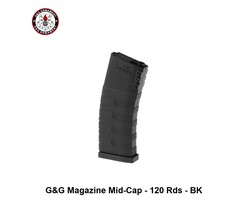 G&G G&G Magazine Mid-Cap - 120 Rds - BK