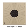 ----- cartons-targets 17 x 17 cm 50pcs