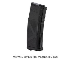 arcturus M4/M16 30/130 RDS magazines 5-pack