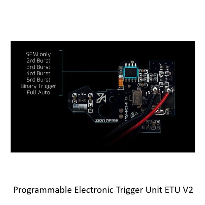 Zion Arms Programmable Electronic Trigger Unit ETU V2