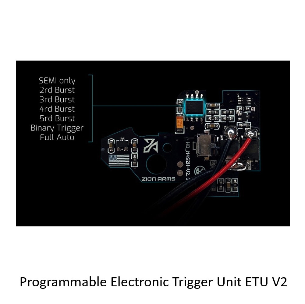 Zion Arms Programmable Electronic Trigger Unit ETU V2