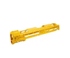 DR BLACK Aluminum Slide Type V with Led Front Sight for TM Hi-CAPA 5.1 (Gold)