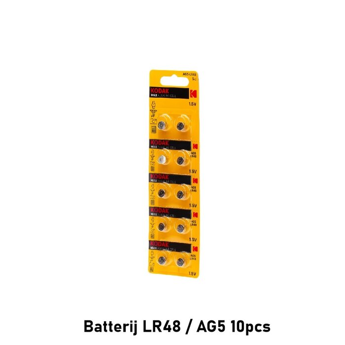 Kodak Batterij LR48 / AG5 10pcs