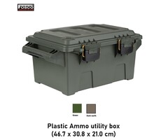 Fosco Industries Plastic Ammo utility box