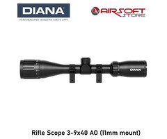 Diana Rifle Scope 3-9X40 AO + Scope mount 11mm RIS