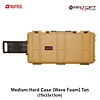 NUPROL Medium Hard Case (Wave Foam) Tan