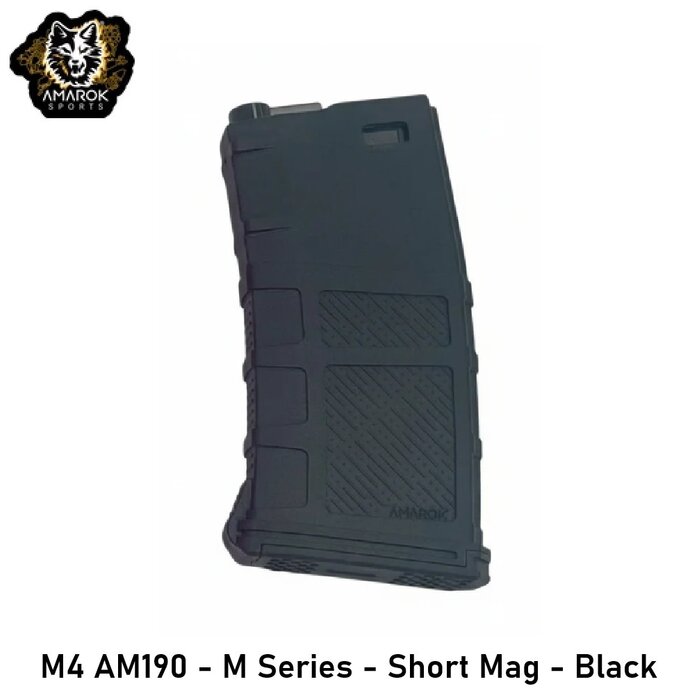 AMAROK M4 AM190 - M Series - Short Mag - Black