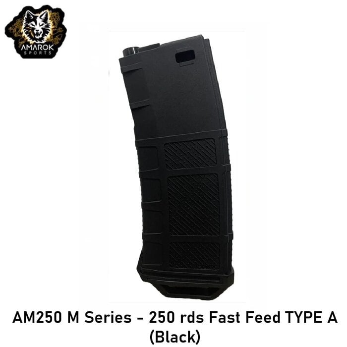 AMAROK AM250 M Series - 250 rds Fast Feed TYPE A (Black)