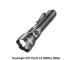 SPERAS Flashlight EST PLUS V3 3000lm 800m