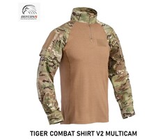 DEFCON 5 TIGER COMBAT SHIRT V2 MULTICAM