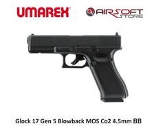 Glock Glock 17 Gen 5 Blowback MOS Co2 4.5mm BB's