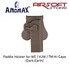 Amomax Paddle Holster for WE / KJW / TM Hi-Capa (Dark Earth)