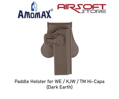 Amomax Paddle Holster for WE / KJW / TM Hi-Capa (Dark Earth)