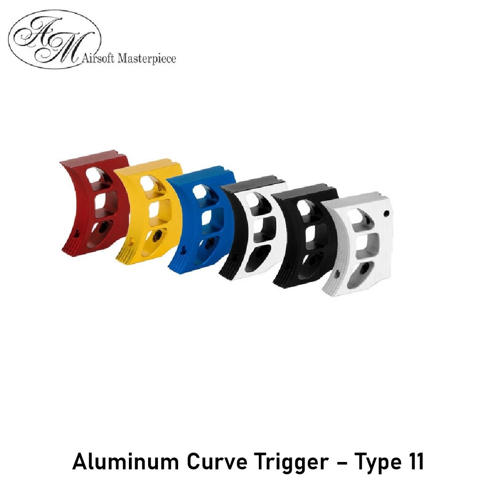 Airsoft Masterpiece Aluminum Curve Trigger – Type 11