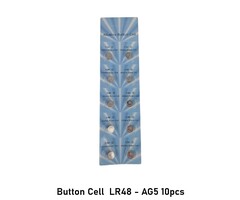 BLUEMAX Button Cell  LR48 / LR754 - AG5 10pcs