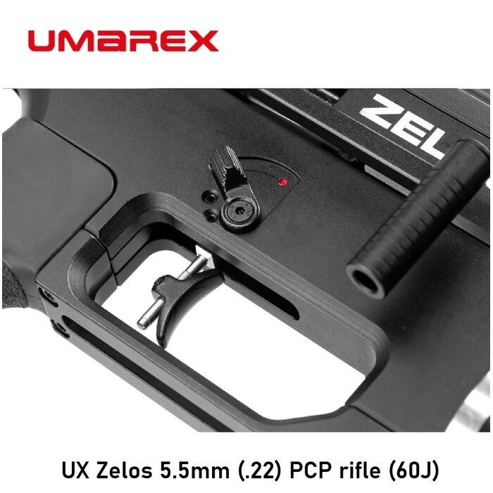 UMAREX UX Zelos 5.5mm (.22) PCP rifle (60J)